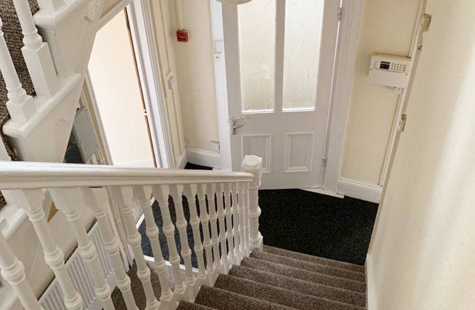 52 Brundell Road stairs