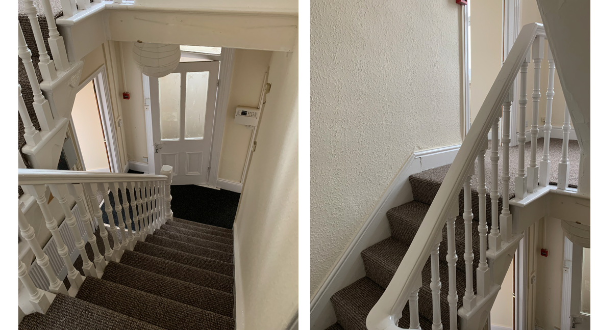matthews property managment 52 Brudenell Road stairs